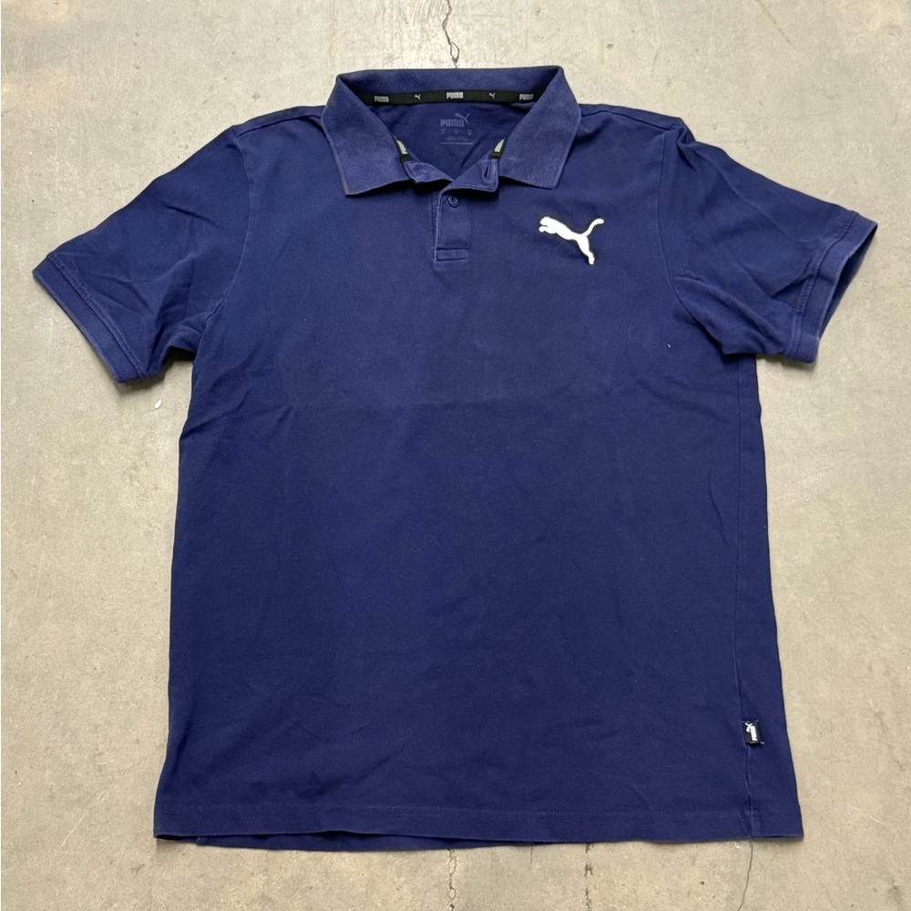 Puma Men's Deep Blue Polo Shirt